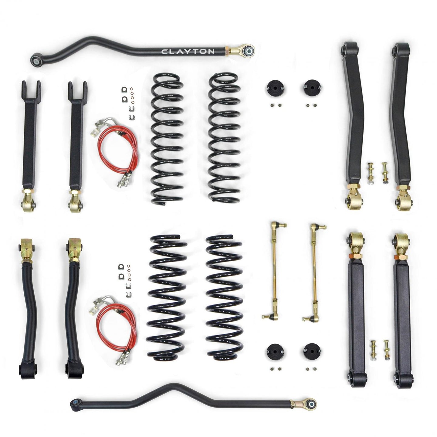 Jeep Wrangler 1.5 Inch Premium Lift Kit 2007-2018 JK Clayton Off Road - Image 1