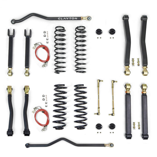 Jeep Wrangler 1.5 Inch Premium Lift Kit 2007-2018 JK Clayton Off Road - Image 1