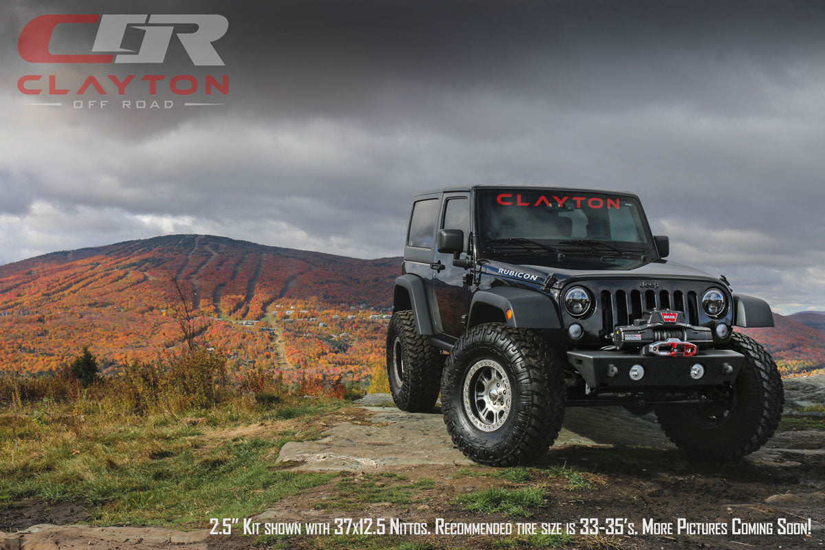 Jeep Wrangler 2.5 Inch Premium Lift Kit 2007-2018 JK Clayton Off Road - Image 6