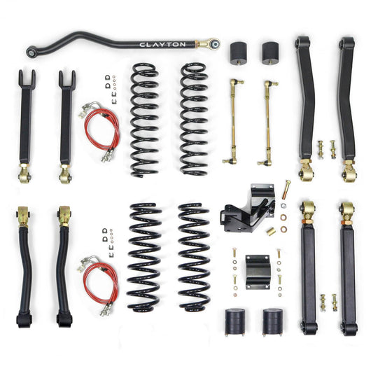 Jeep Wrangler 4.5 Inch Premium Lift Kit 2007-2018 JK Clayton Off Road - Image 1