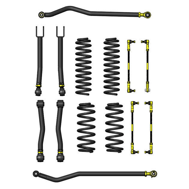 Jeep Wrangler 2.5 Inch Entry Level Lift Kit 2DR 2018+ JL Clayton Off Road