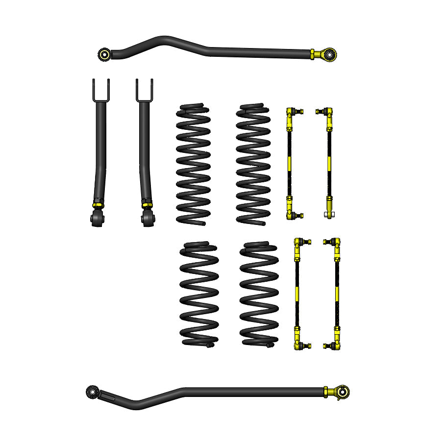 Jeep JL 392  2.5 Inch Ride Right+ Lift Kit 4DR For 18-Present Wrangler JL Clayton Offroad