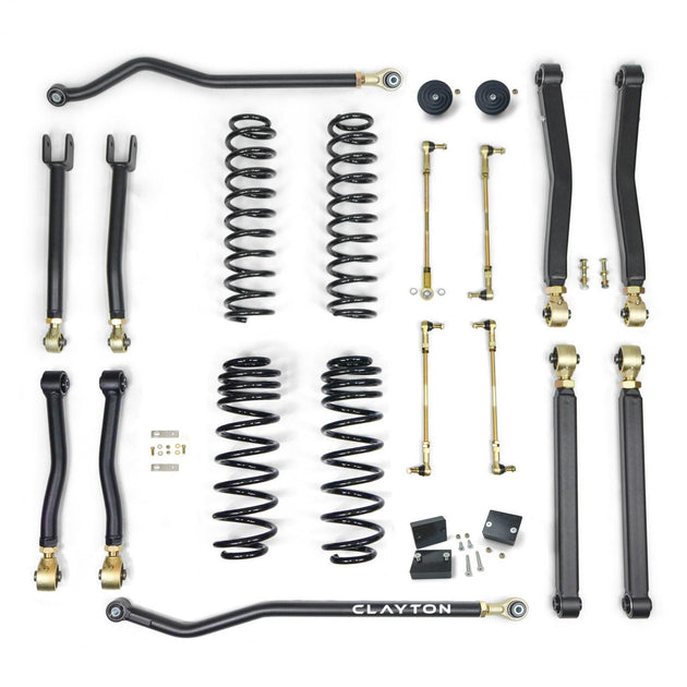 Jeep Wrangler 4XE 3.5 Inch Premium Lift Kit 2021+ JL Clayton Off Road - Image 1