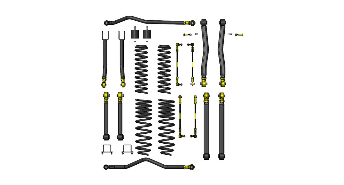 Jeep Gladiator 2.5 Inch Premium Lift Kit 2020+ JT Clayton Off Road