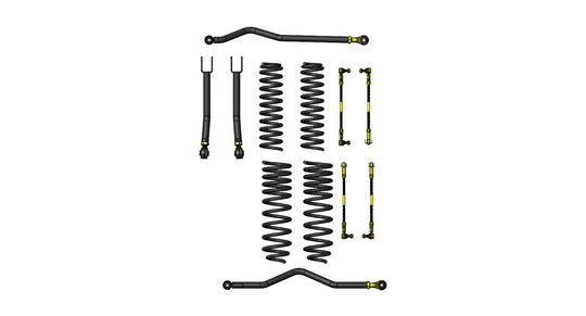Jeep Gladiator Diesel 2.5 Inch Ride Right+ Lift Kit 2020+ JT Clayton Off Road