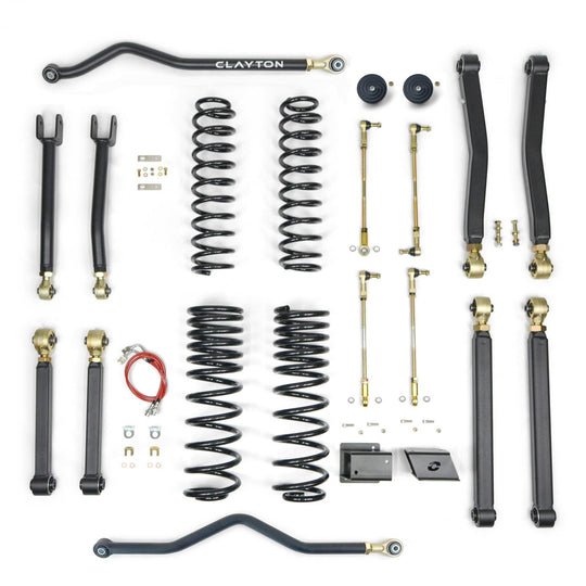 Jeep Gladiator Diesel 3.5 Inch Premium Lift Kit 2021-2023 JT Clayton Off Road - Image 1