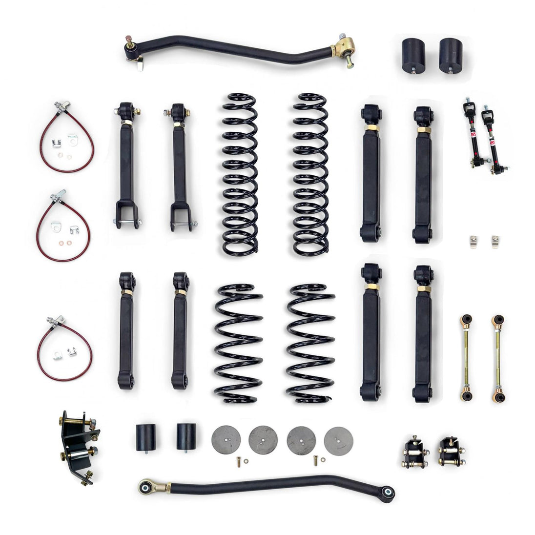 Jeep Wrangler 4.0 Inch Overland Plus Short Arm Lift Kit 1997-2006 TJ/LJ Clayton Off Road - Image 1