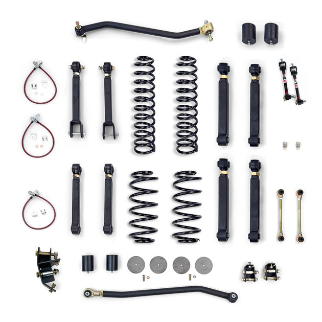 Jeep Wrangler 4.0 Inch Overland Plus Short Arm Lift Kit 1997-2006 TJ/LJ Clayton Off Road - Image 1