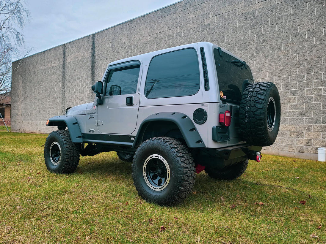 Jeep Wrangler 4.0 Inch Overland Plus Short Arm Lift Kit 1997-2006 TJ/LJ Clayton Off Road - Image 6