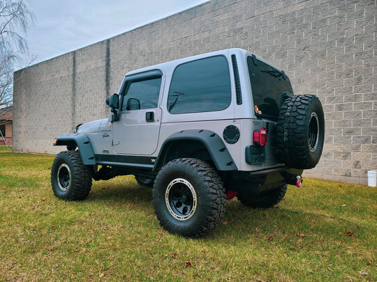 Jeep Wrangler 4.0 Inch Overland Plus Short Arm Lift Kit 1997-2006 TJ/LJ Clayton Off Road - Image 6