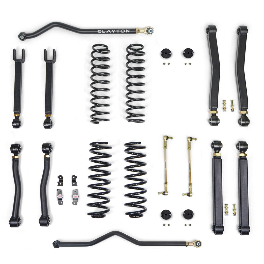 Jeep Wrangler 1.5 Inch Overland Plus Lift Kit 2007-2018 JK Clayton Off Road - Image 1