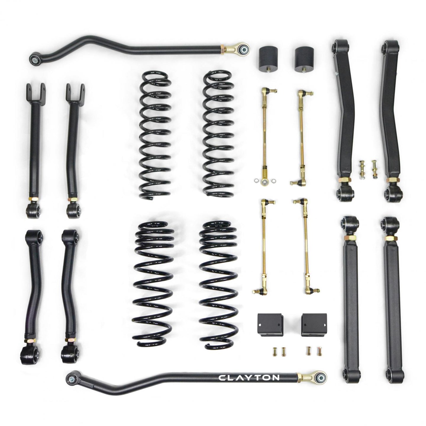 Jeep Wrangler 2.5 Inch Overland Plus Lift Kit 2018+ JL Clayton Off Road - Image 1