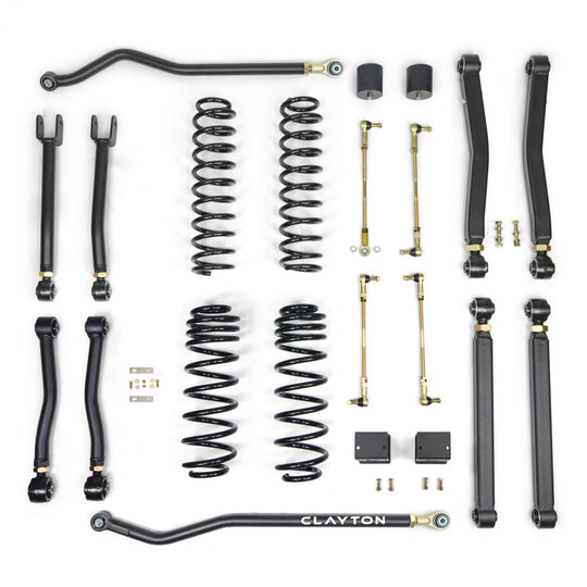 Jeep Wrangler 3.5 Inch Overland Plus Lift Kit 2018+ JL Clayton Off Road - Image 1