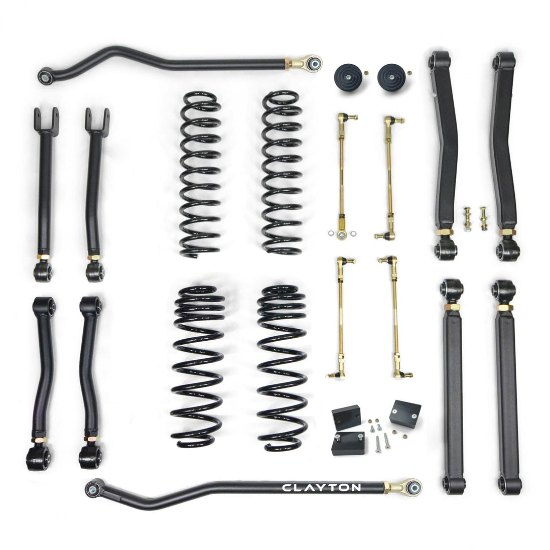 Jeep Wrangler Diesel 1.5 Inch Overland Plus Lift Kit 2020-2023 JL Clayton Off Road - Image 1