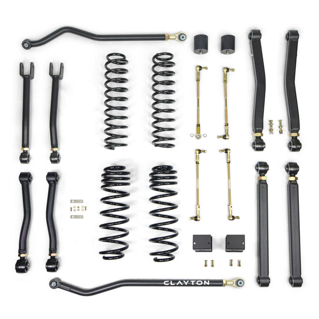 Jeep Wrangler Diesel 3.5 Inch Overland Plus Lift Kit 2020-2023 JL Clayton Off Road - Image 1
