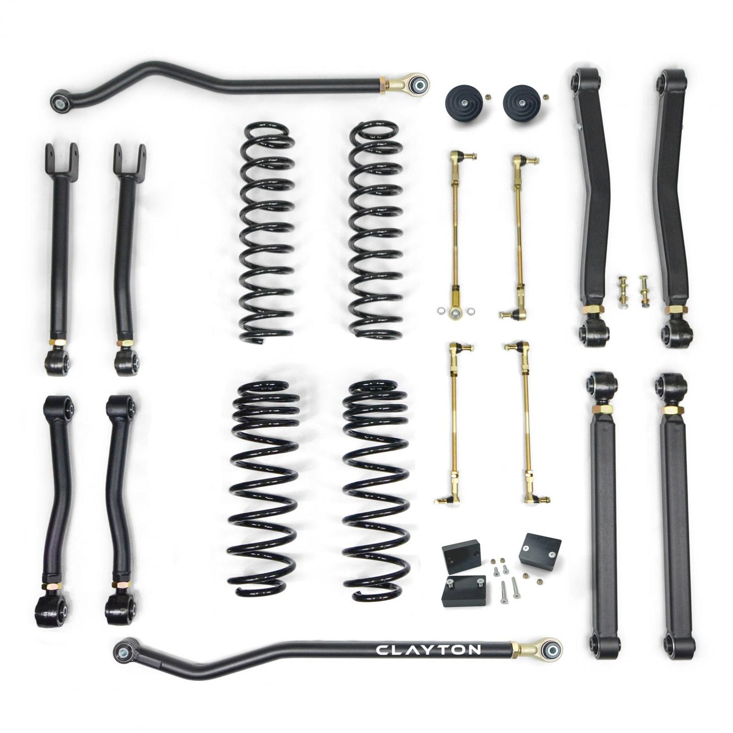 Jeep Wrangler 4XE 1.5 Inch Overland Plus Lift Kit 2021+ JL Clayton Off Road - Image 1