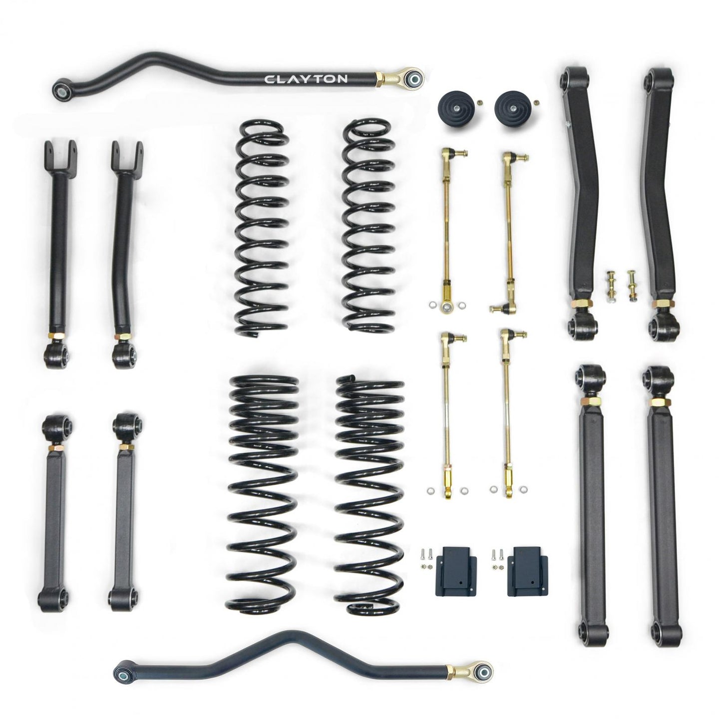 Jeep Gladiator 1.5 Inch Overland Plus Lift Kit 2020+ JT Clayton Off Road - Image 1