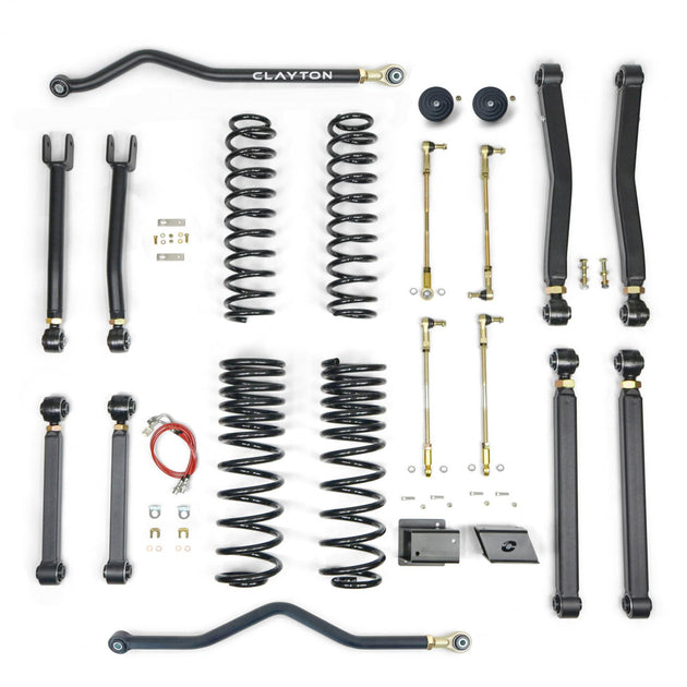 Jeep Gladiator 3.5 Inch Overland Plus Lift Kit 2020+ JT Clayton Off Road - Image 1