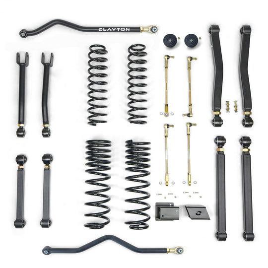 Jeep Gladiator Diesel 2.5 Inch Overland Plus Lift Kit 2021-2023 JT Clayton Off Road - Image 1