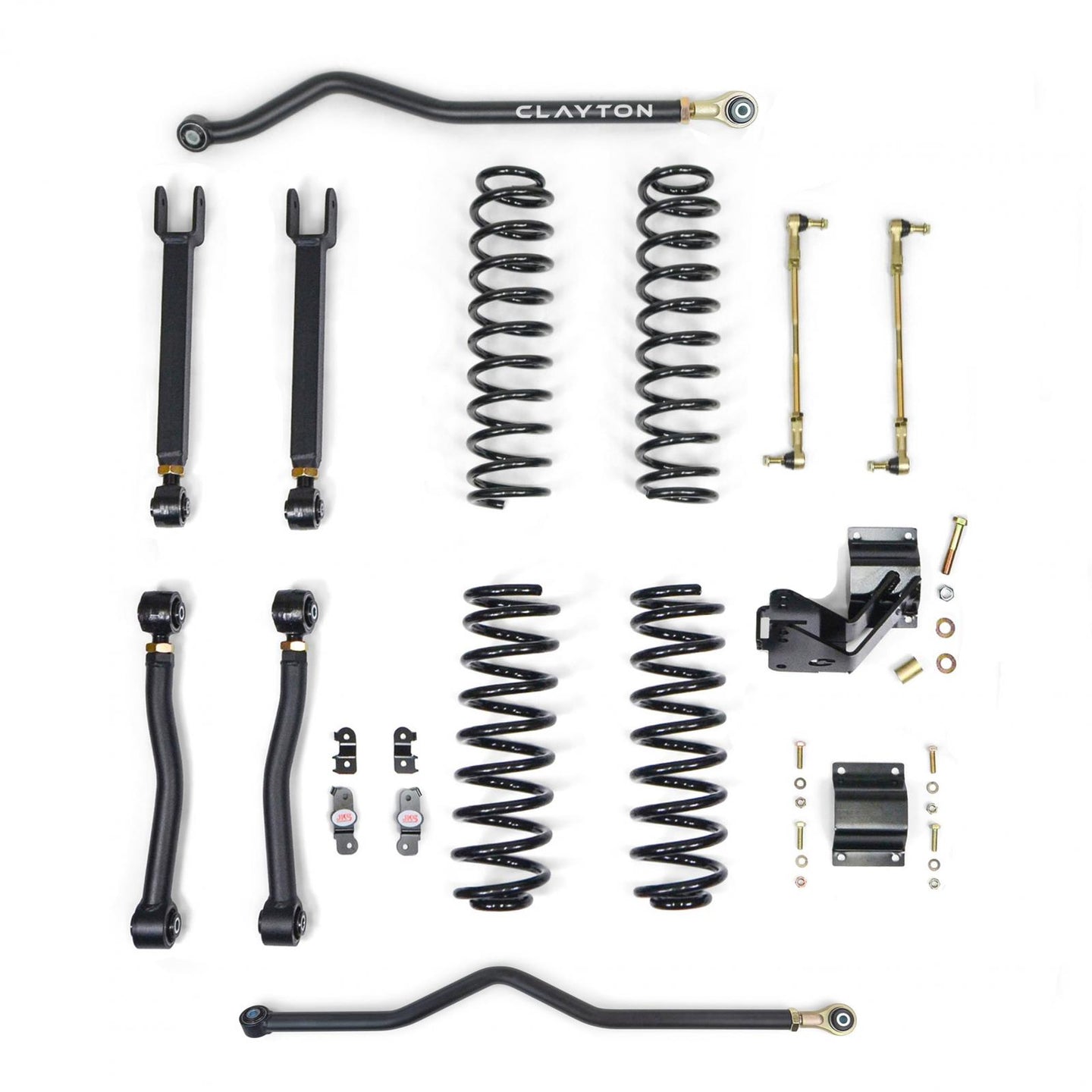Jeep Wrangler 4.5 Inch Ride Right+ Lift Kit 2007-2018 JK 2 or 4 Door Clayton Off Road - Image 1