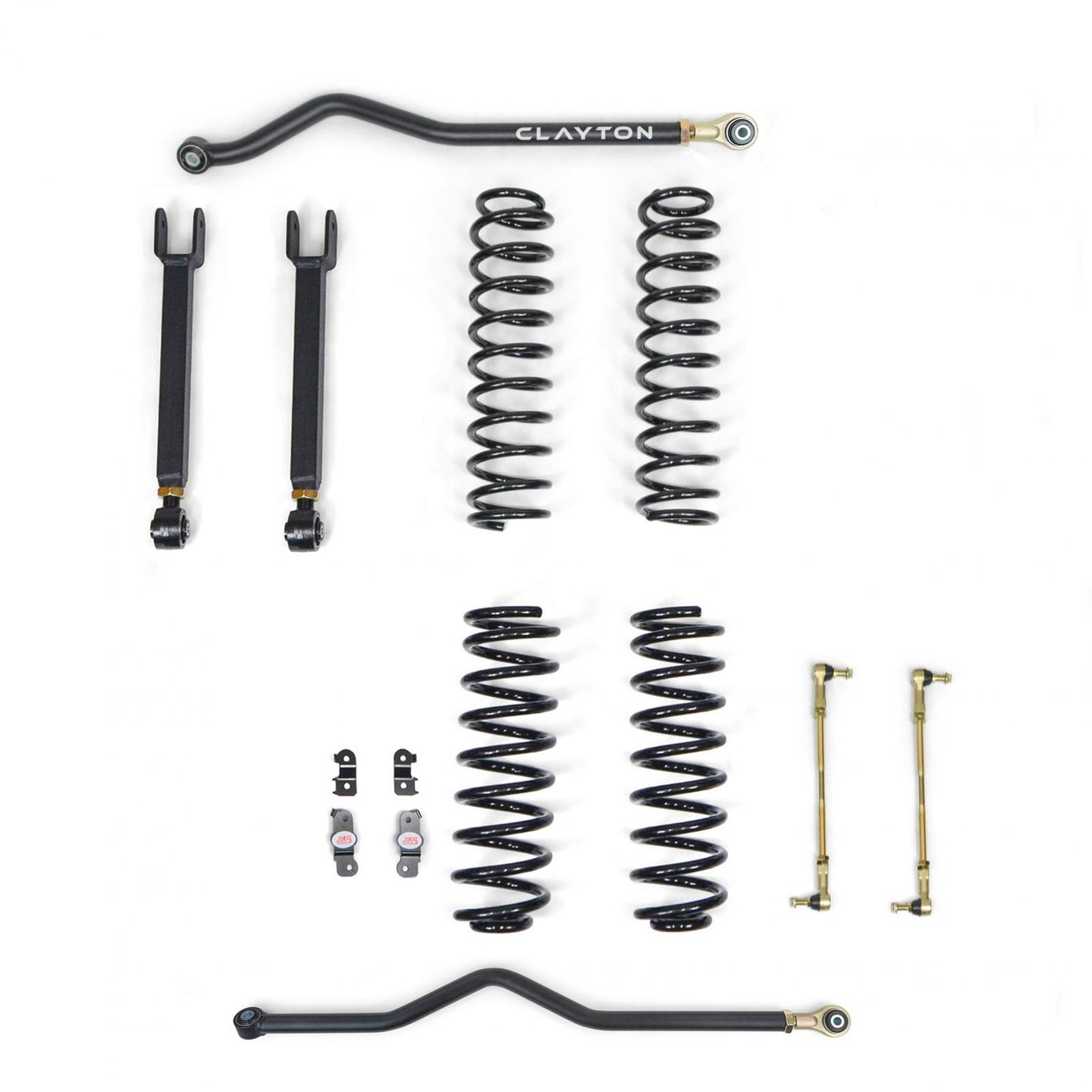 Jeep Wrangler 1.5 Inch Ride Right+ Lift Kit 2007-2018 JK 4 Door Clayton Off Road - Image 1