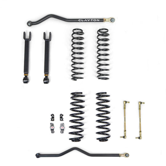 Jeep Wrangler 1.5 Inch Ride Right+ Lift Kit 2007-2018 JK 4 Door Clayton Off Road - Image 1