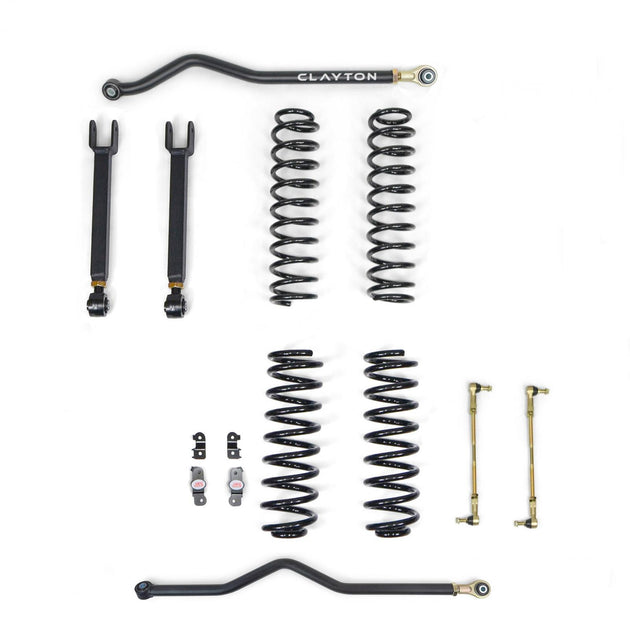 Jeep Wrangler 1.5 Inch Ride Right+ Lift Kit 2007-2018 JK 4 Door Clayton Off Road - Image 1