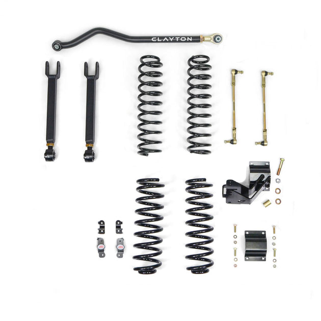 Jeep Wrangler 2.5 Inch Ride Right+ Lift Kit 2007-2018 JK 4 Door Clayton Off Road - Image 1
