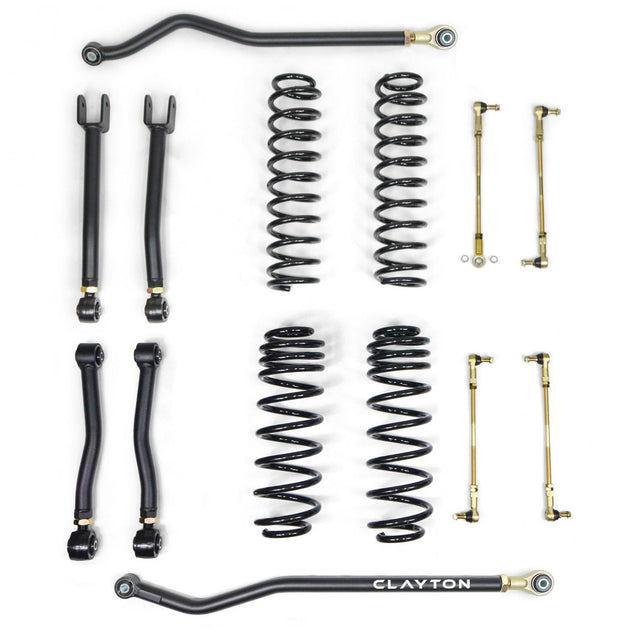 Jeep Wrangler 1.5 Inch Ride Right+ Lift Kit 2018+ JL 2 or 4 Door Clayton Off Road - Image 1