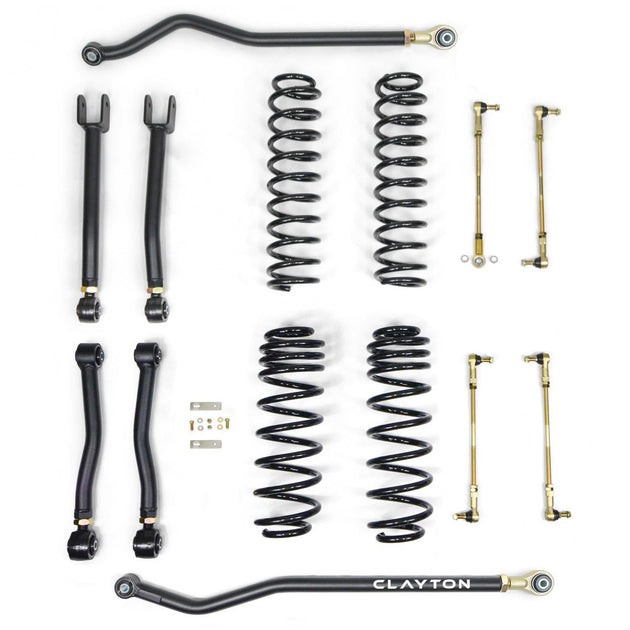 Jeep Wrangler 3.5 Inch Ride Right+ Lift Kit 2018+ JL 2 or 4 Door Clayton Off Road - Image 1