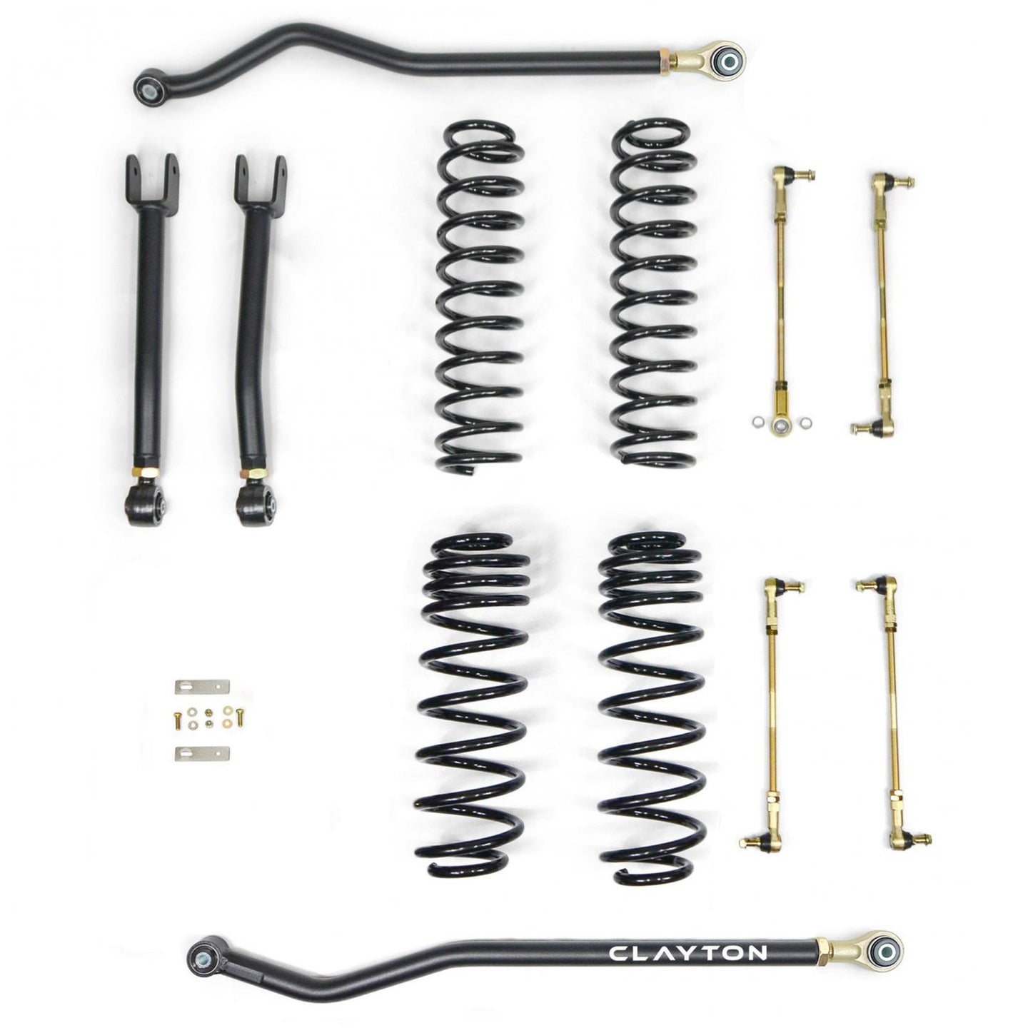 Jeep Wrangler 3.5 Inch Ride Right+ Lift Kit 2018+ JL 4 Door Clayton Off Road - Image 1