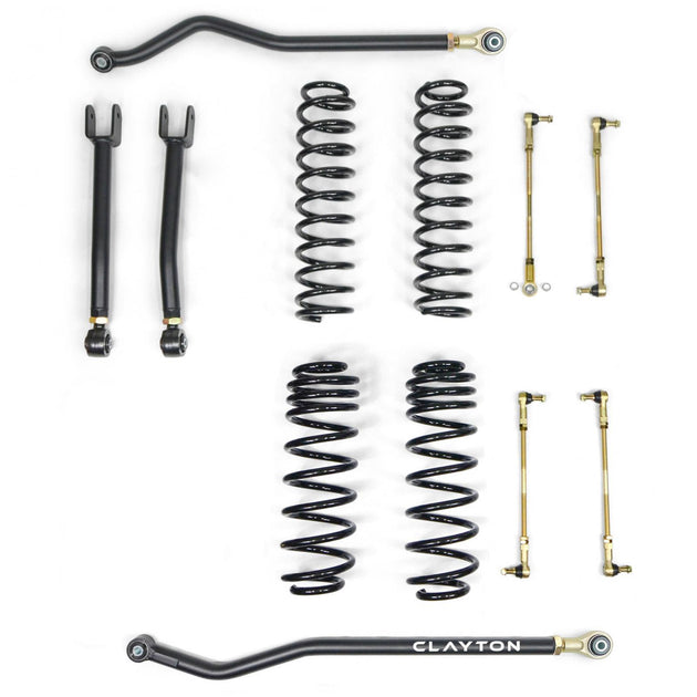 Jeep Wrangler Diesel 1.5 Inch Ride Right+ Lift Kit 2020-2023 JL Clayton Off Road - Image 1
