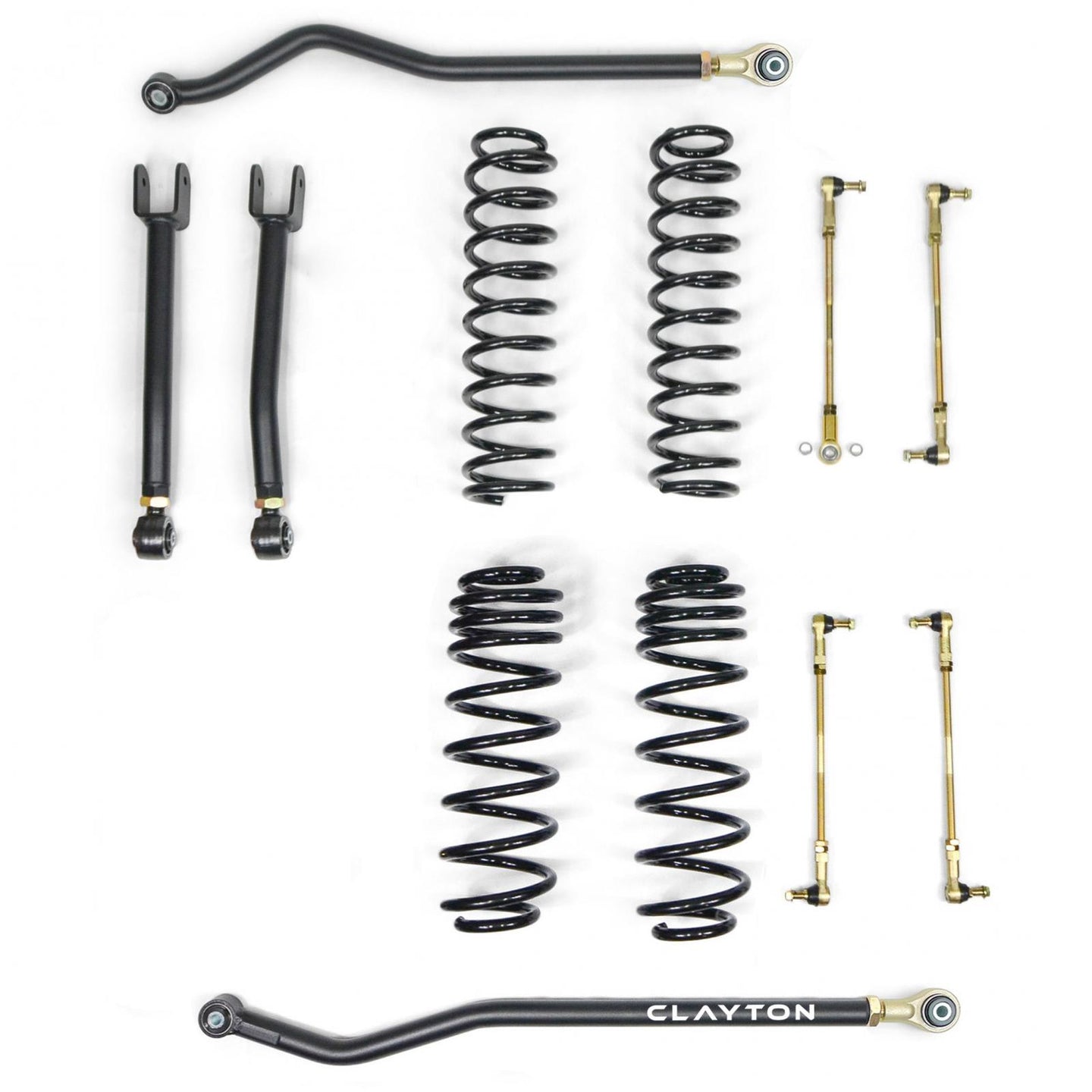 Jeep Wrangler Diesel 2.5 Inch Ride Right+ Lift Kit 2020-2023 JL Clayton Off Road - Image 1