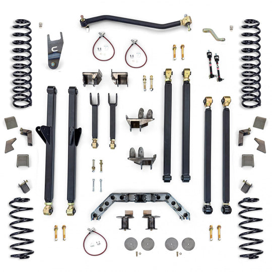 Jeep Wrangler 5.5 Inch Long Arm Lift Kit W/Rear 5 Inch Stretch 1997-2006 TJ Clayton Off Road - Image 1