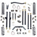 Jeep Wrangler 5.5 Inch Long Arm Lift Kit W/Rear 5 Inch Stretch 1997-2006 TJ Clayton Off Road - Image 1