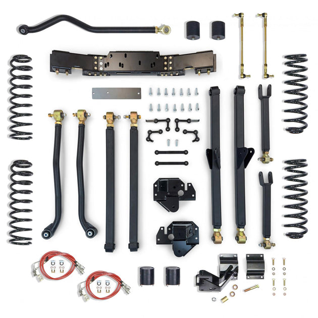 Jeep Wrangler 4.5 Inch Long Arm Lift Kit 2007-2018 JK Clayton Off Road - Image 1