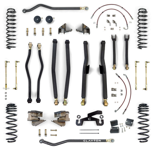 Jeep Wrangler 392 Premium 2.5 Inch Long Arm Lift Kit 2021+ JL Clayton Off Road - Image 1