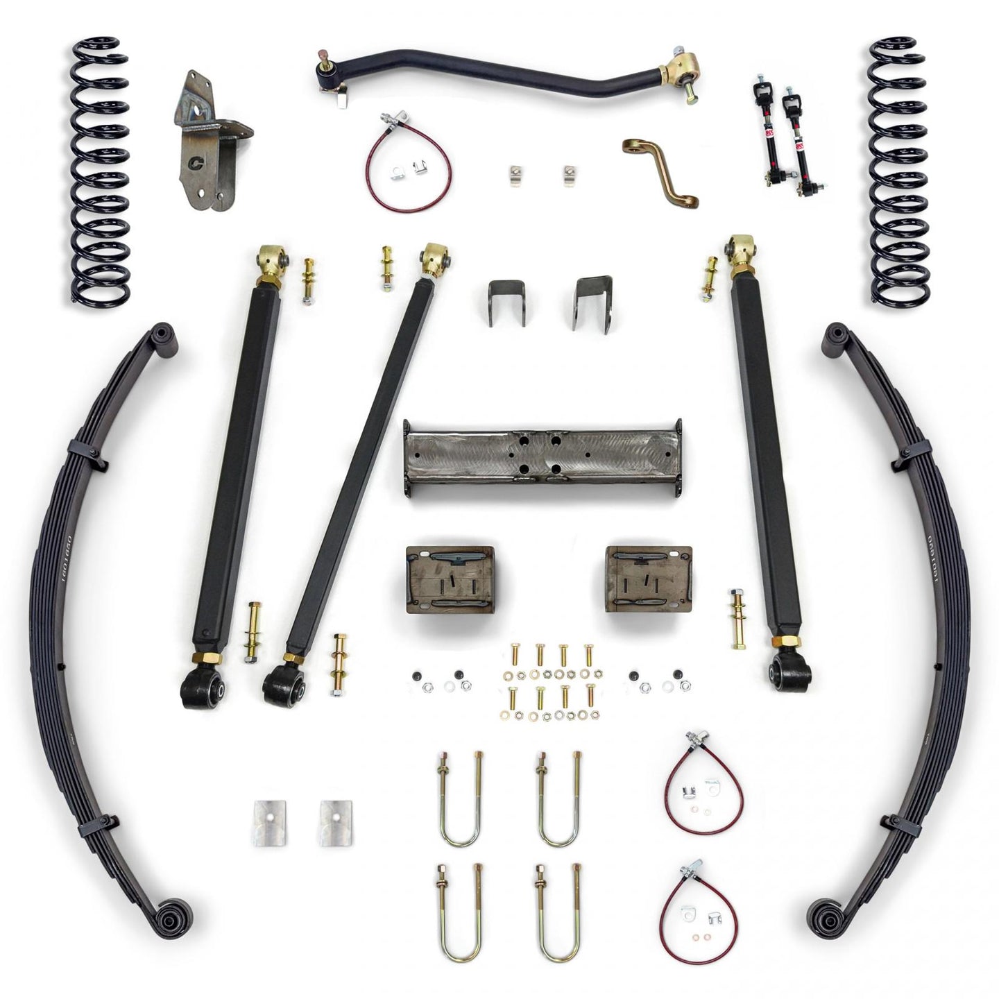 Jeep Cherokee 6.5 Inch Pro Series 3 Link Long Arm Lift Kit 1984-2001 XJ Clayton Off Road - Image 1