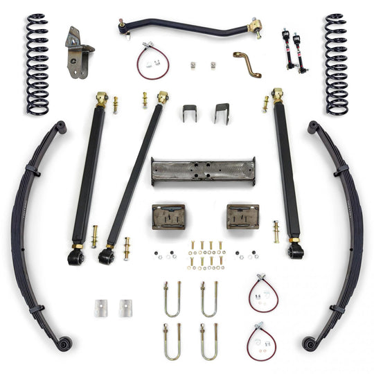 Jeep Cherokee 6.5 Inch Pro Series 3 Link Long Arm Lift Kit 1984-2001 XJ Clayton Off Road - Image 1