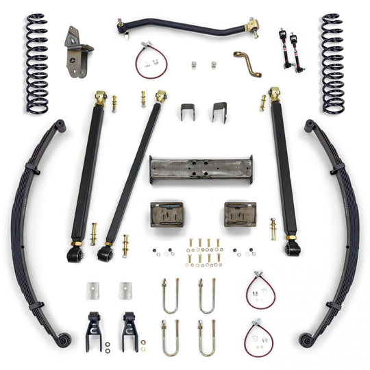 Jeep Cherokee 8.0 Inch Pro Series 3 Link Long Arm Lift Kit 1984-2001 XJ Clayton Off Road - Image 1