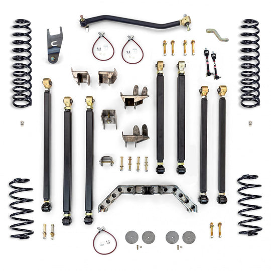 Jeep Wrangler 4.0 Inch Pro Series 3 Link Long Arm Lift Kit 2004-2006 LJ Clayton Off Road - Image 1