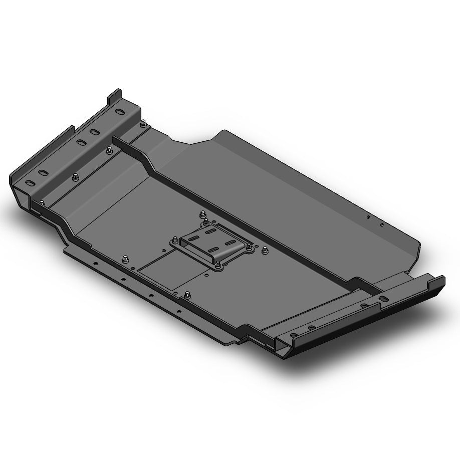 Jeep Wrangler Transfer Case Skid Plate 1997-2006 TJ/LJ Clayton Off Road - Image 2