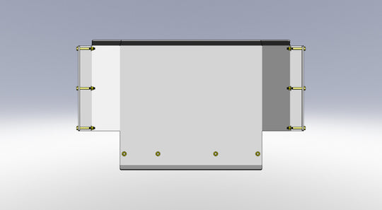 Jeep Grand Cherokee Transfer Case Skid Plate 99-04 WJ Clayton Off Road