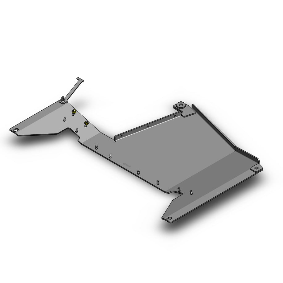 Jeep Wrangler Transfer Case Skid Plate 2007-2018 JK Clayton Off Road - Image 2