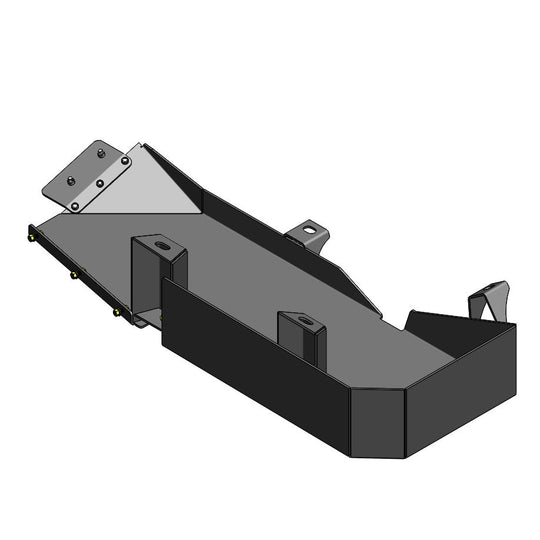 Jeep Wrangler Gas Tank Skid Plate 2007-2018 JK 2 Door Only Clayton Off Road - Image 2