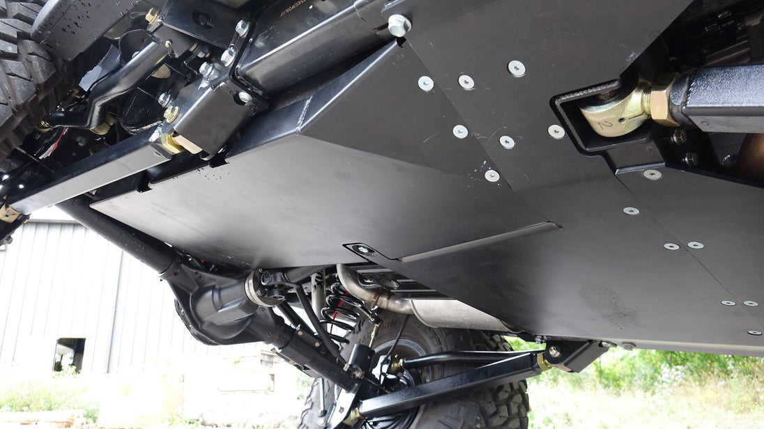 Jeep Wrangler Gas Tank Skid Plate 2007-2018 JK 2 Door Only Clayton Off Road - Image 3