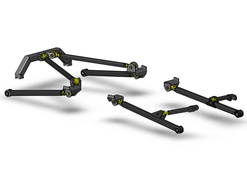 Jeep Wrangler Long Arm Upgrade Kit 1997-2006 TJ Clayton Off Road - Image 2