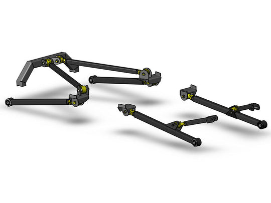 Jeep Wrangler Long Arm Upgrade Kit 1997-2006 TJ Clayton Off Road - Image 2