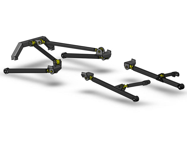 Jeep Wrangler Long Arm Upgrade Kit 1997-2006 TJ Clayton Off Road - Image 2