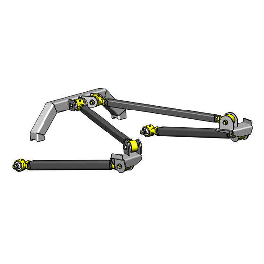 Jeep Wrangler Pro Series Rear Long Arm Upgrade Kit 2004-2006 LJ Clayton Off Road - Image 2